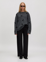 Lade das Bild in den Galerie-Viewer, Edited | Pullover &#39;Bailee&#39; | DARKGREY
