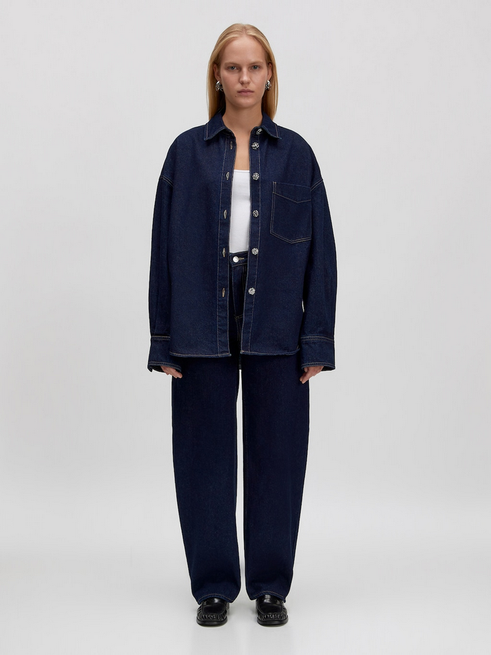 Edited | Jeans 'Theodora' | DARK BLUE rinsed