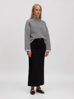 Lade das Bild in den Galerie-Viewer, Edited | Pullover &#39;Nohea&#39; | BLK/WHITE gestreift
