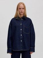 Lade das Bild in den Galerie-Viewer, Edited | Jeanshemd &#39;Haley&#39; | MID BLUE rinsed
