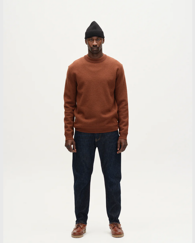 GABBA | Carl Anark Self - Tapered Leg Jeans | Dark Blue Denim