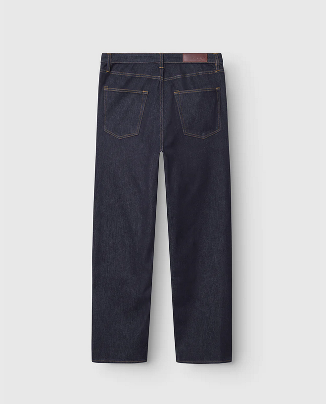GABBA | Noah Self - Loose Straight Leg Jeans | Dark Blue Denim