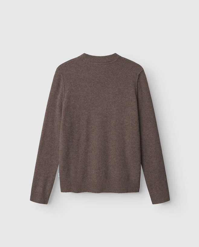GABBA | Tokota Aico LS Pullover | Dark Brown