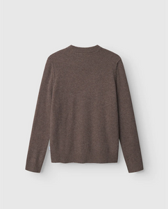 GABBA | Tokota Aico LS Pullover | Dark Brown