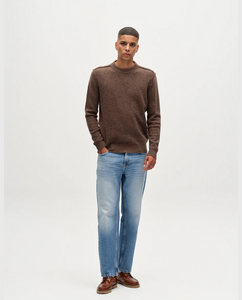 GABBA | Tokota Aico LS Pullover | Dark Brown