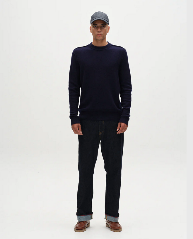 GABBA | Tokota Aico LS Pullover | Dark Navy