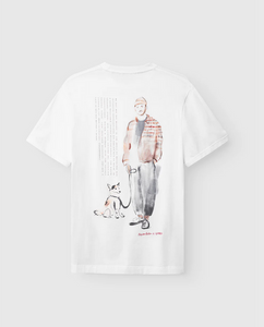 GABBA | Dune Kay Man Bauw SS GOTS T-Shirt | White