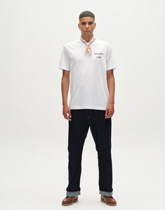 GABBA | Dune Kay Man SS GOTS T-Shirt | White