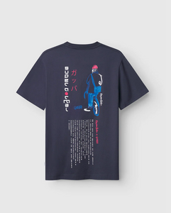 GABBA | Dune Kay Man SS GOTS T-Shirt | Navy