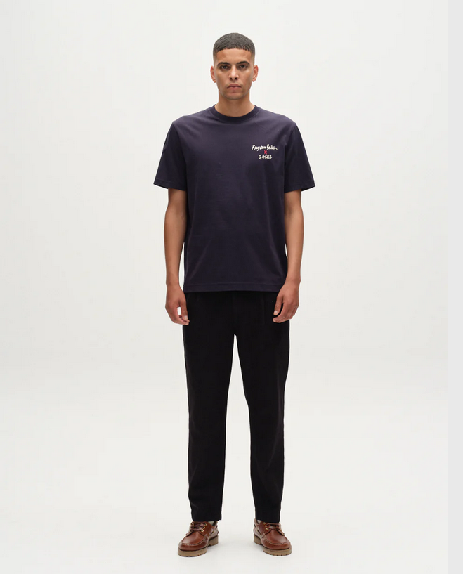 GABBA | Dune Kay Man SS GOTS T-Shirt | Navy