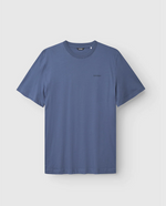 Lade das Bild in den Galerie-Viewer, GABBA | DUNE LOGO SS GOTS T-Shirt | Vintage Indigo
