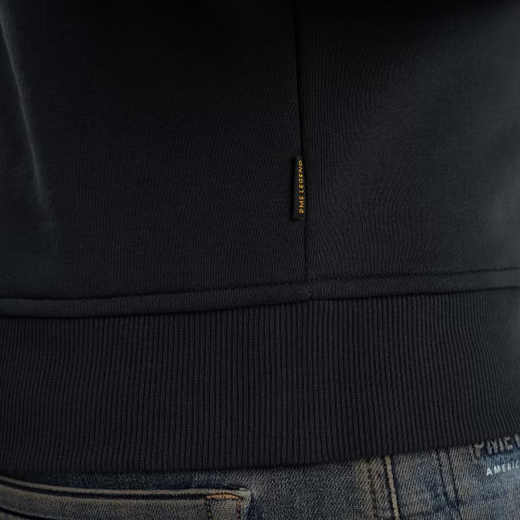 PME | Sweatshirt mit Flight Pocket | 5281 schwarz