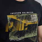 Lade das Bild in den Galerie-Viewer, PME | T-Shirt mit Artwork | 5281 Schwarz
