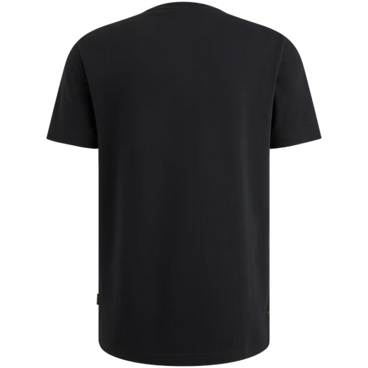PME | T-Shirt mit Waffelstruktur | 5281 Schwarz