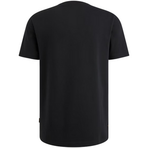 PME | T-Shirt mit Waffelstruktur | 5281 Schwarz