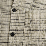 Lade das Bild in den Galerie-Viewer, PME | Hemdjacke mit Karomuster | 7013 weiss
