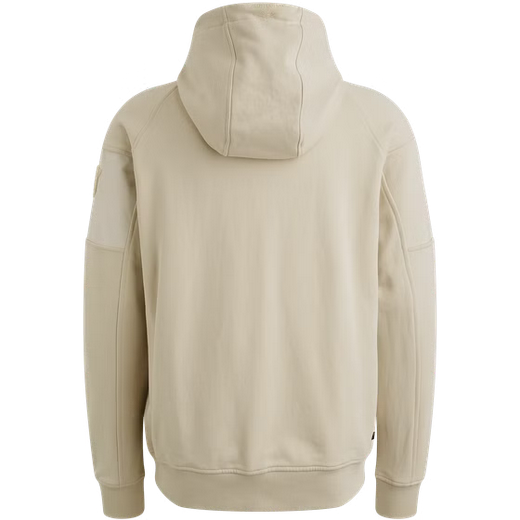 PME | Sweatjacke mit Kapuze | 7013 weiss