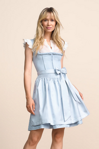 Krüger | Dirndl OCEANA - 50cm | 0081 hellblau