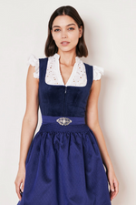 Lade das Bild in den Galerie-Viewer, Krüger | Dirndl ALISHA - 60cm | 0002 blau
