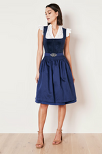 Lade das Bild in den Galerie-Viewer, Krüger | Dirndl ALISHA - 60cm | 0002 blau
