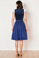 Lade das Bild in den Galerie-Viewer, Krüger | Dirndl ALISHA - 60cm | 0002 blau
