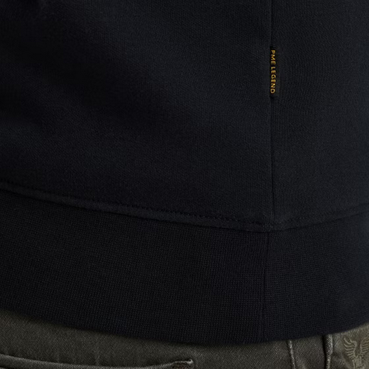 PME | Pullover mit halbem Reißverschluss | 5281 dunkelblau