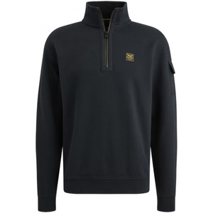 PME | Pullover mit halbem Reißverschluss | 5281 dunkelblau