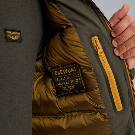 PME | Crewcat Jacke | 8039 grün