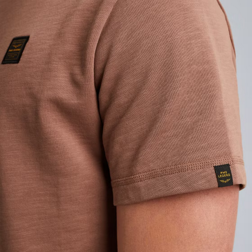 PME | T-Shirt aus Slub-Jersey | 8202 rot/rosa