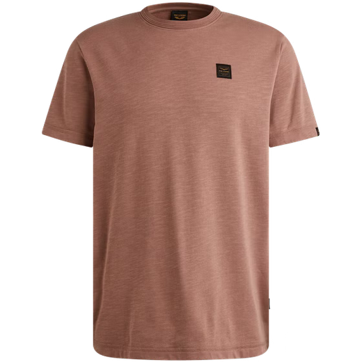 PME | T-Shirt aus Slub-Jersey | 8202 rot/rosa