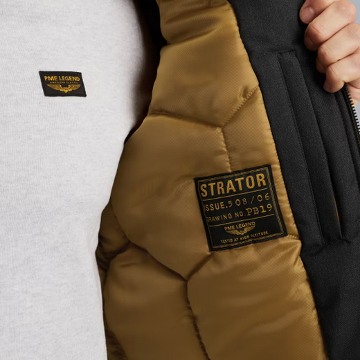 PME | Strator Jacke mit Wolloptik | 5438 dunkelblau