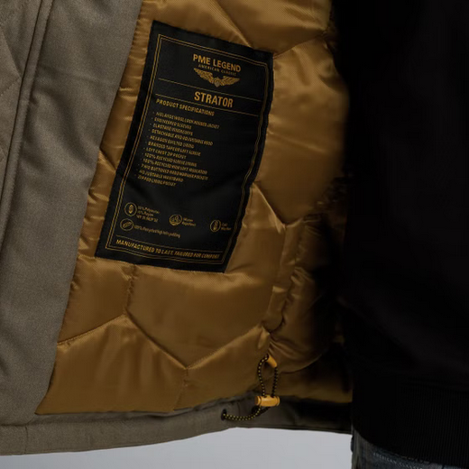 PME | Strator Jacke mit Wolloptik | 8011 beige