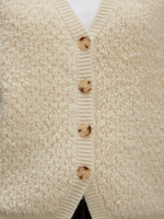 Lade das Bild in den Galerie-Viewer, Edited | Strickweste &#39;Yuna&#39; | GARDENIA weiss
