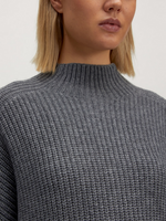 Lade das Bild in den Galerie-Viewer, Edited | Strickkleid &#39;Neea&#39; | DARK GREY dunkelgrau
