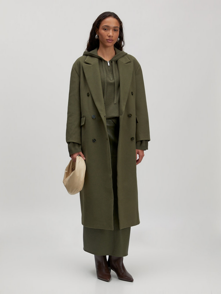 Edited | Mantel 'Leana'  | GRAPELEAF dunkelgrün