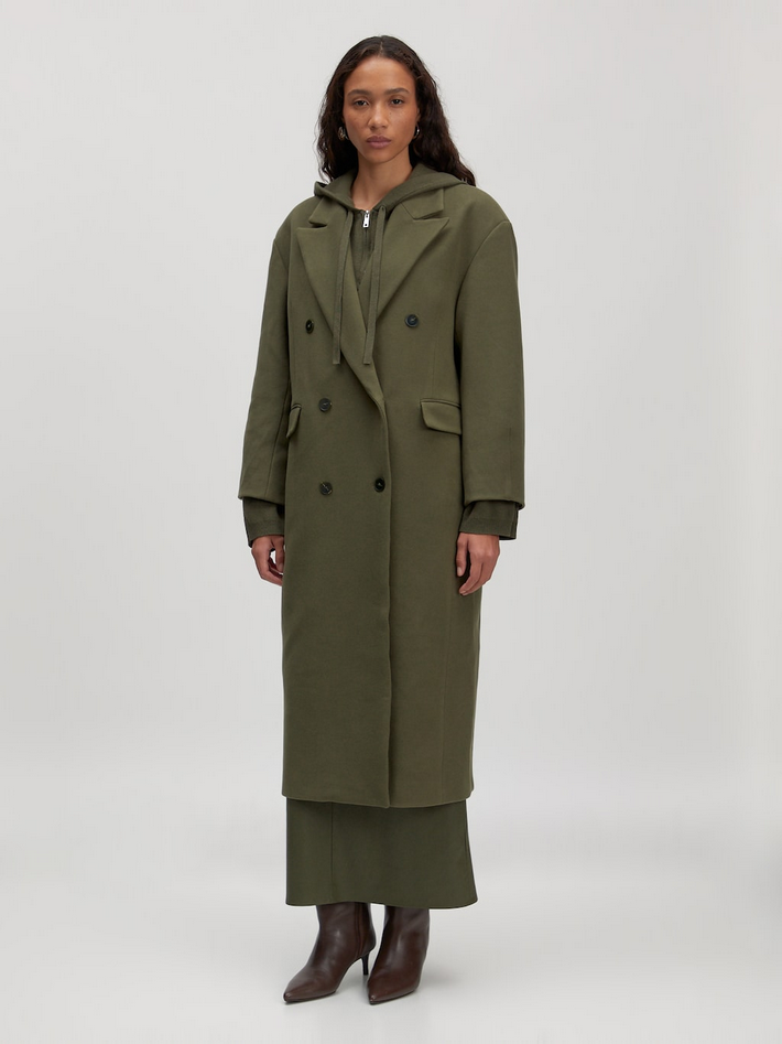 Edited | Mantel 'Leana'  | GRAPELEAF dunkelgrün