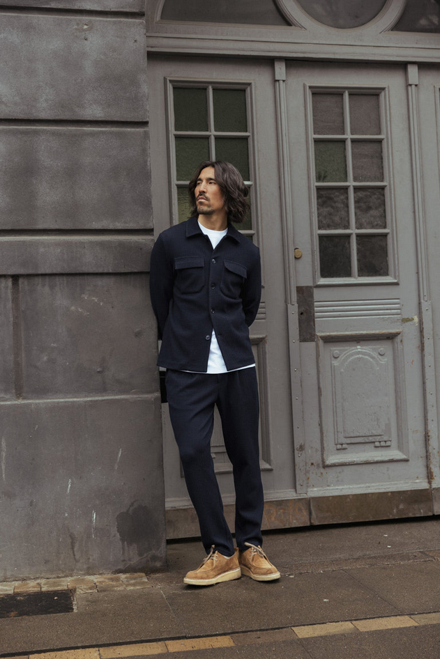 Mos Mosh | Baldo Hose Chino Style | 469 navy