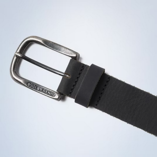 PME | Leder Gürtel | 999 schwarz