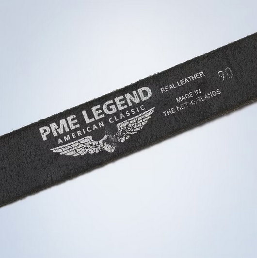 PME | Leder Gürtel | 999 schwarz
