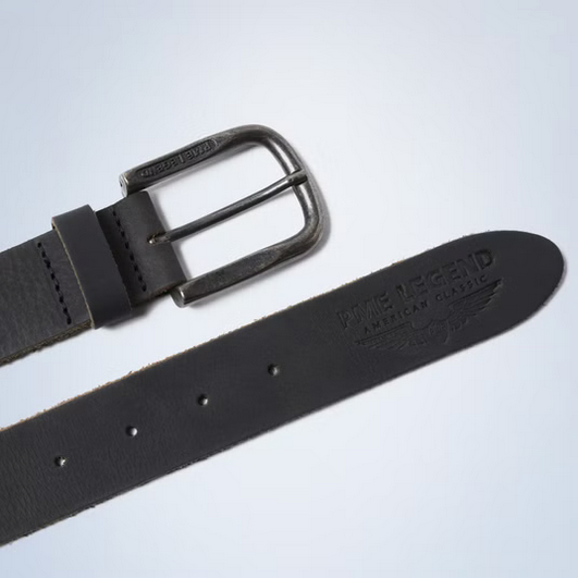 PME | Leder Gürtel | 999 schwarz
