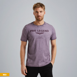 PME | T-Shirt mit Artwork | 4184 Purple