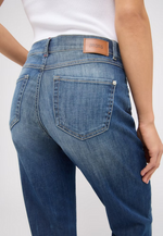 Load image into Gallery viewer, Angels | Straight Jeans im 5-Pocket-Design | 33288 midblue

