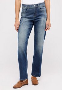 Angels | Straight Jeans im 5-Pocket-Design | 33288 midblue