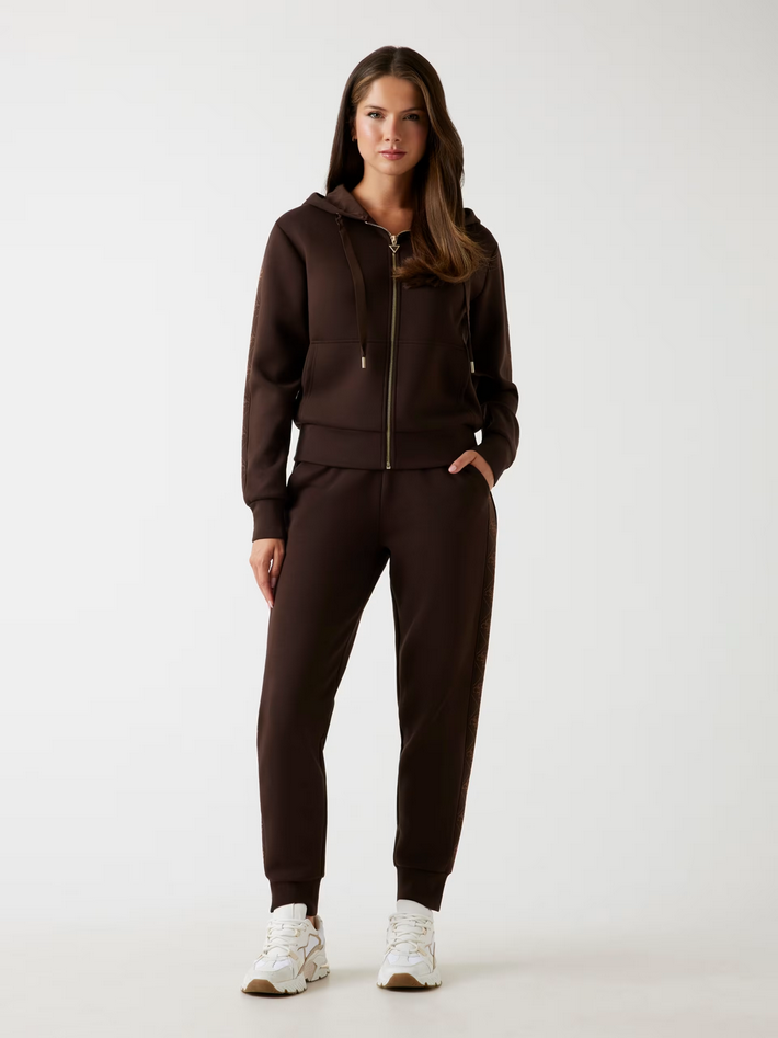 Guess | Scuba-Jogginghose Logostreifen | G1EB REGAL BROWN