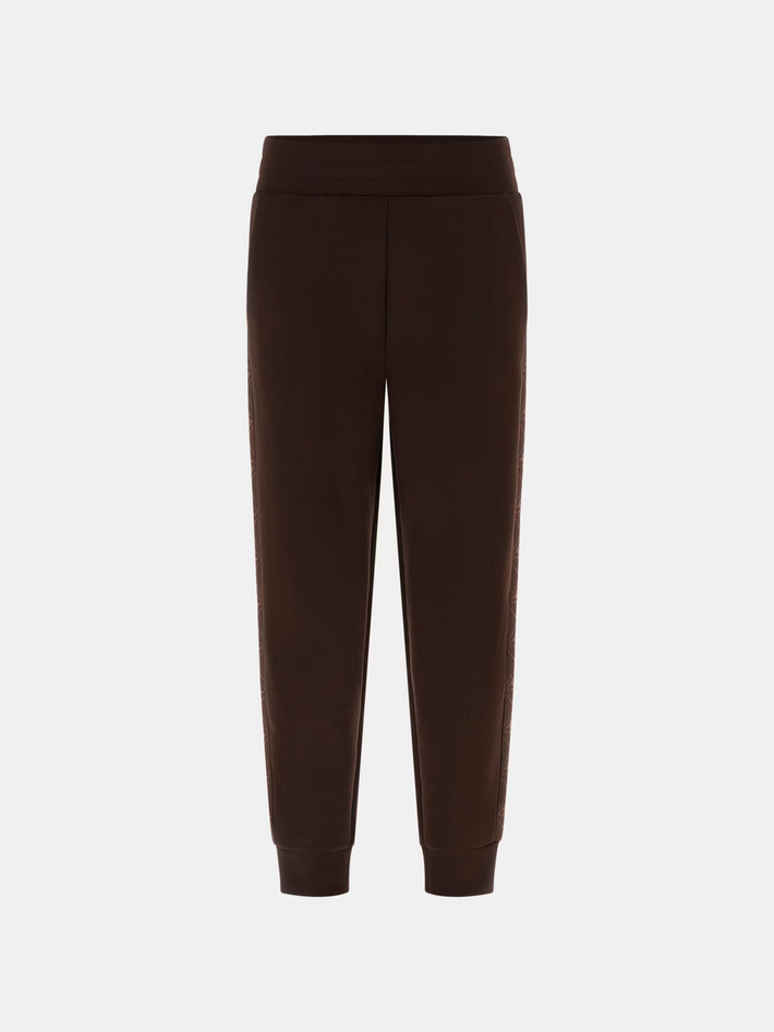 Guess | Scuba-Jogginghose Logostreifen | G1EB REGAL BROWN