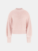 Lade das Bild in den Galerie-Viewer, Guess | Pullover mit Rundhalsausschnitt aus Flauschgarn | G66B PINK ROSE

