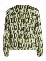 Lade das Bild in den Galerie-Viewer, Cartoon | Bluse mit Knöpfen | 5880 Green/Blue
