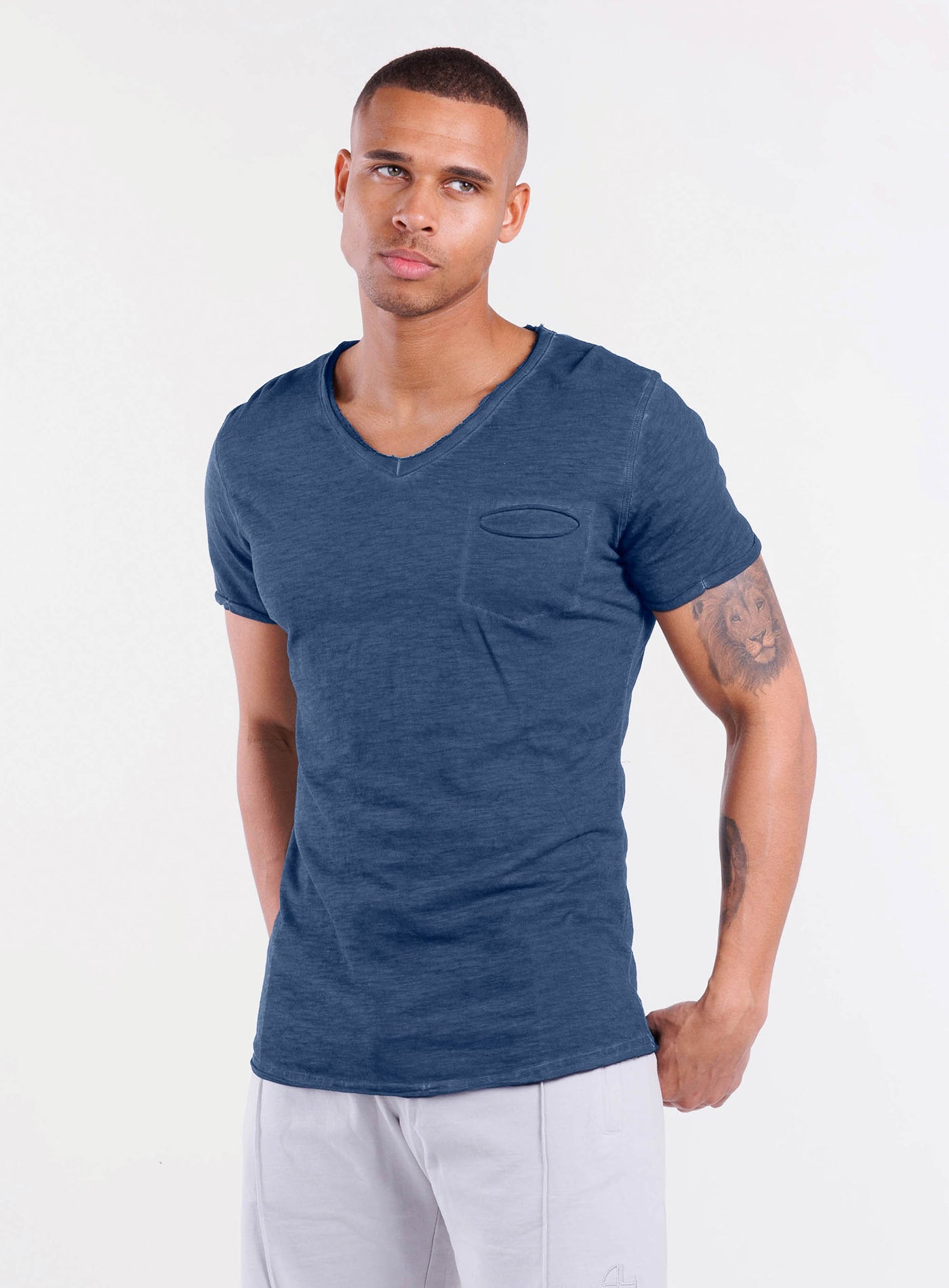 Key Largo | MT SODA NEW v-neck | 1201 darkblue