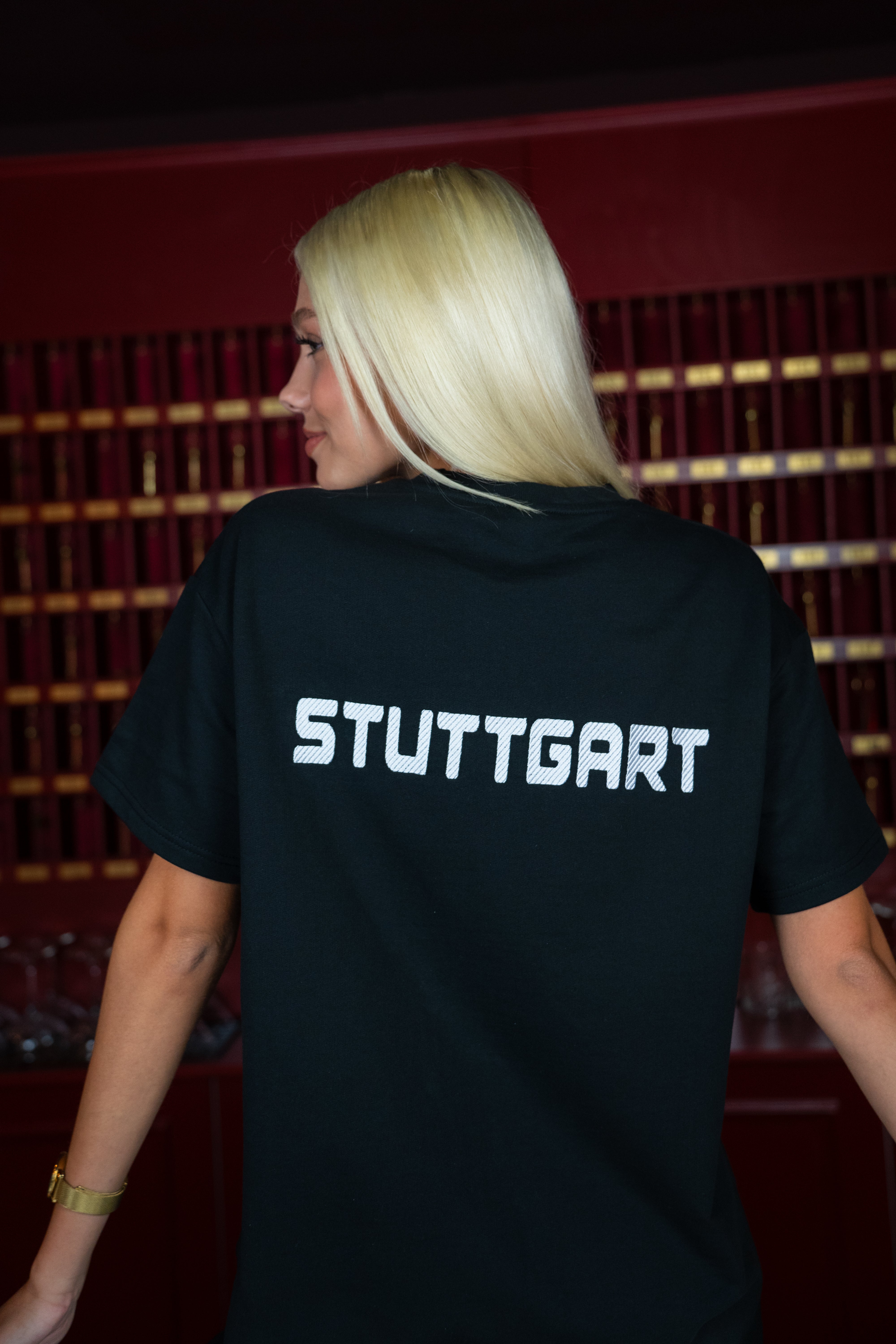 VfB Stuttgart x Kleinigkeit | T-Shirt Roundcut mit Logo | Black