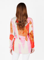 Lade das Bild in den Galerie-Viewer, Key Largo | WB AGNES v-neck | 1344 rosa Muster
